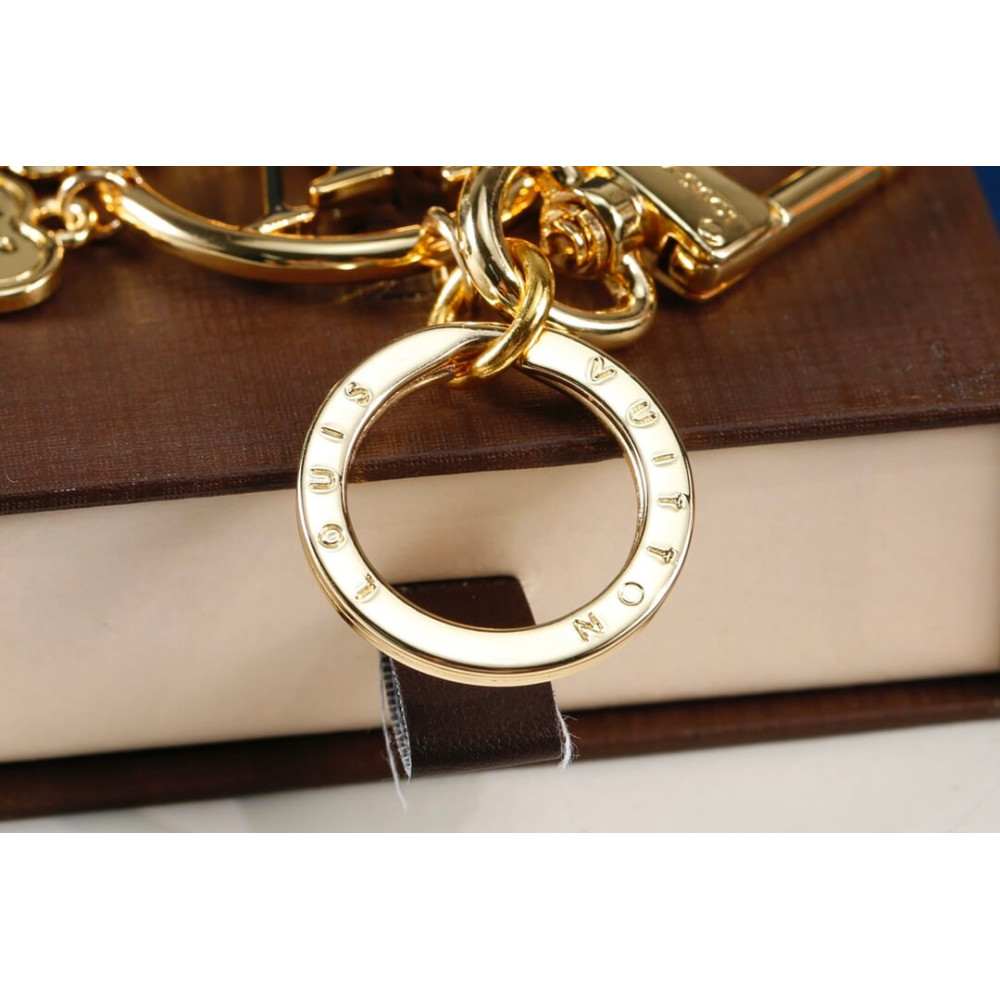 LV Circle Twinkling Keyring And Bag Charm M01359