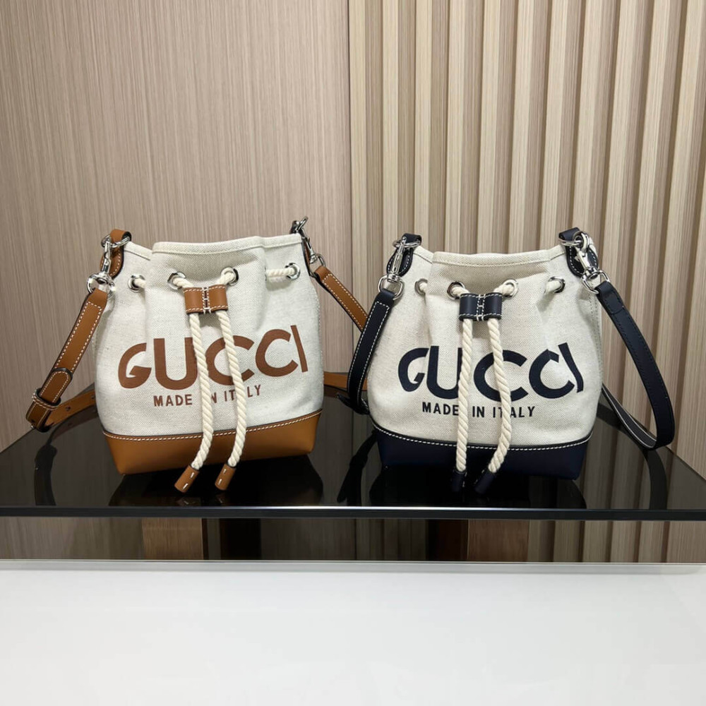 Gucci Mini Shoulder Bag With Gucci Print 777166