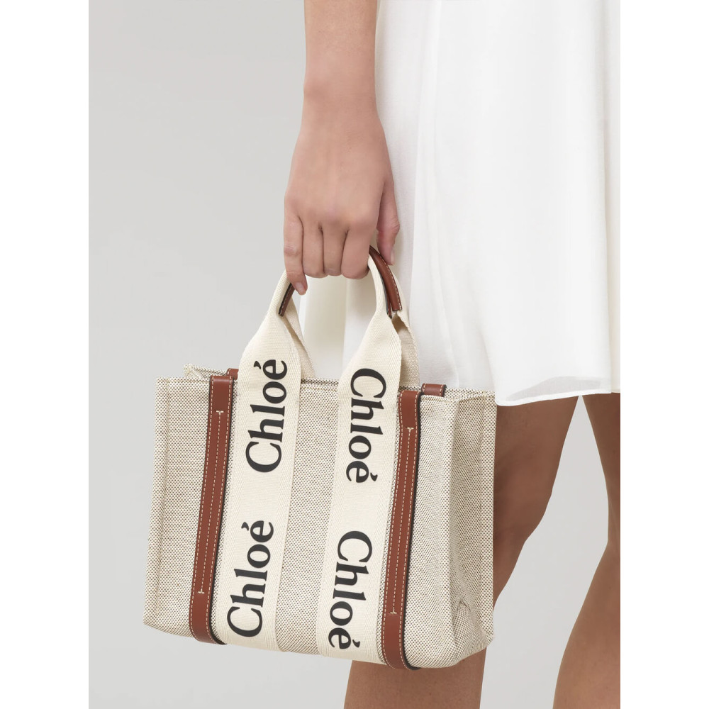 Chloe Small Woody Tote Bag N7666