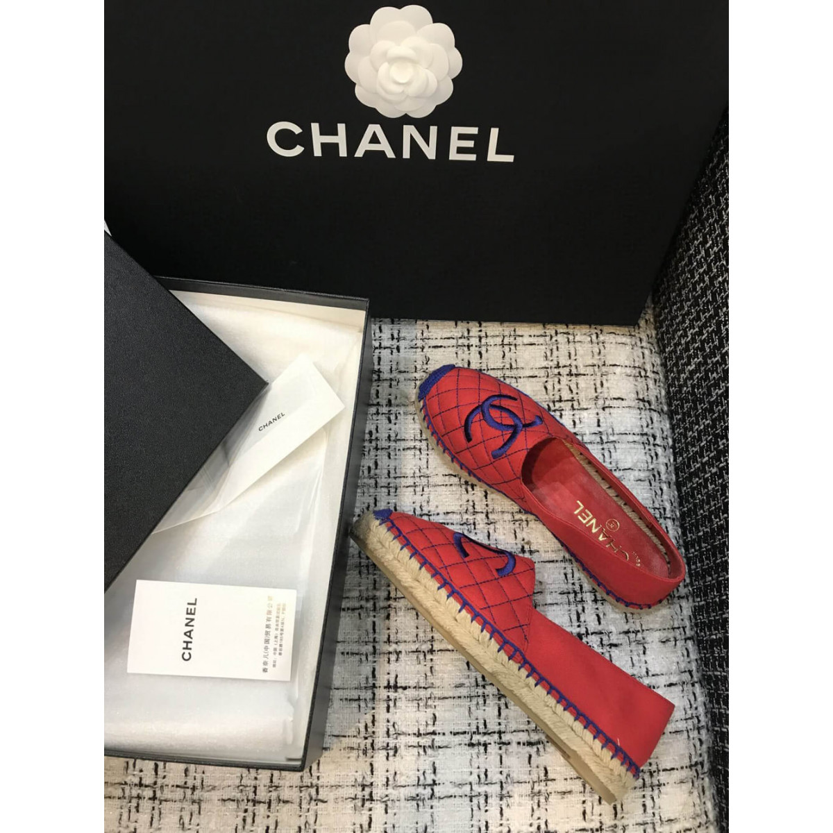 Chanel Quilted Espadrilles G32910