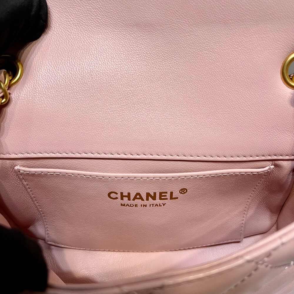 Chanel Mini Flap Bag Heart Chain AS3456