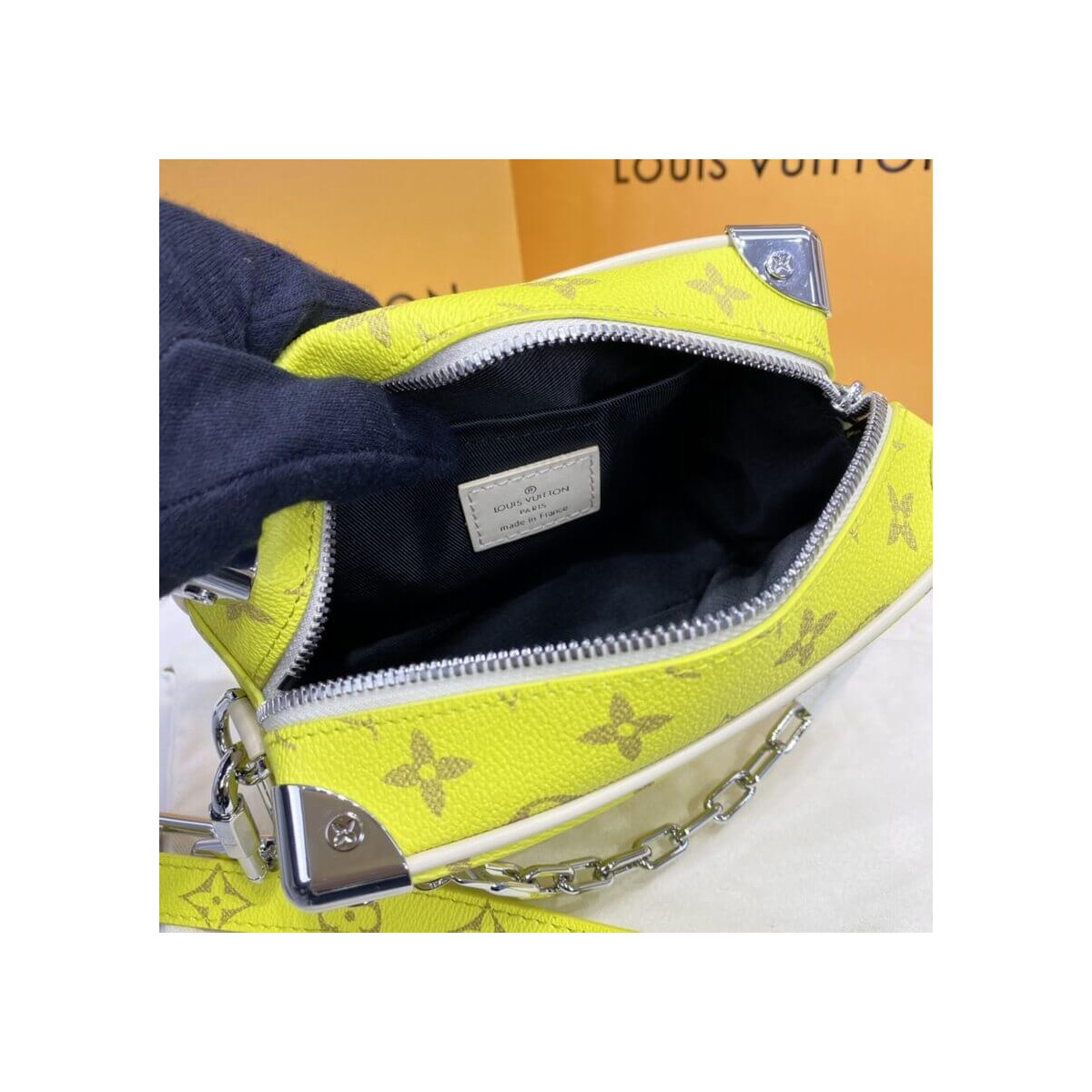 Louis Vuitton Mini Soft Trunk M44480 Yellow