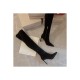 Jimmy Choo Stretch-Suede Knee High Boots J171