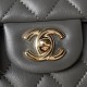 Chanel Mini Flap Bag With Metal Top Handle AS2431