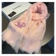 Chanel Cashmere CC Scarf A0340