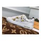 Louis vuitton Frontrow Flower Applique Sneaker 1A5NQK White