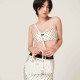 Miu Miu Arcadie Matelasse Nappa Leather Bag 5BB148 White