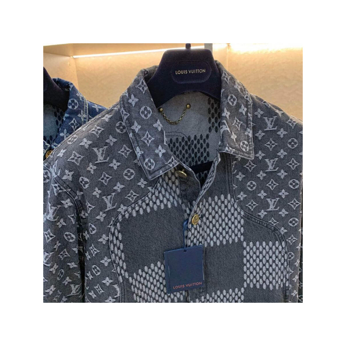 Louis Vuitton x Nigo Damier Giant Rib Jacket 1A7XBV