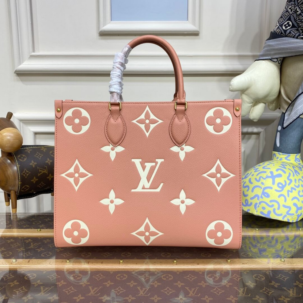 Louis Vuitton Bicolor Monogram Empreinte Onthego MM M46286