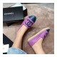 Chanel Lambskin Espadrilles G29762 Purple