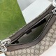 Gucci GG Supreme Attache Medium Shoulder Bag 702823 Coffee