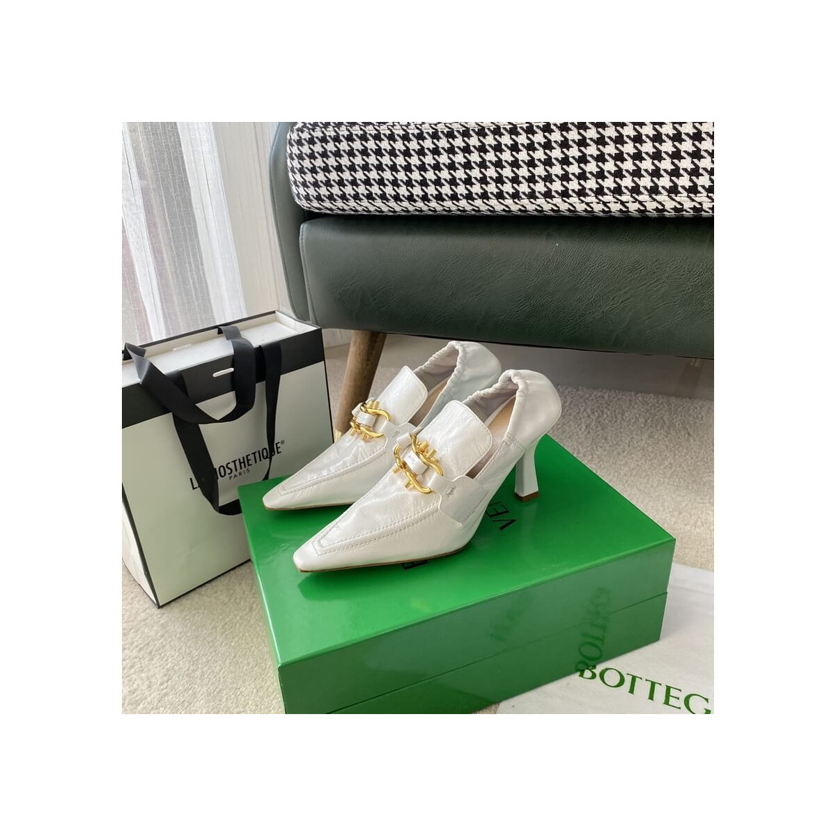 Bottega Veneta Madame Mocassins Pumps