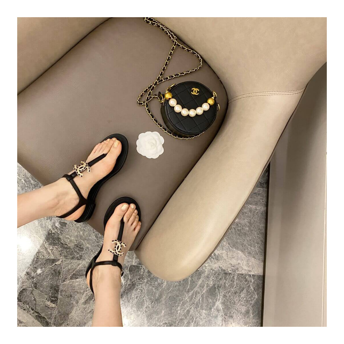 Chanel Double C Sandal G36238