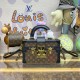 Louis Vuitton Monogram Petite Malle Capitale M46755