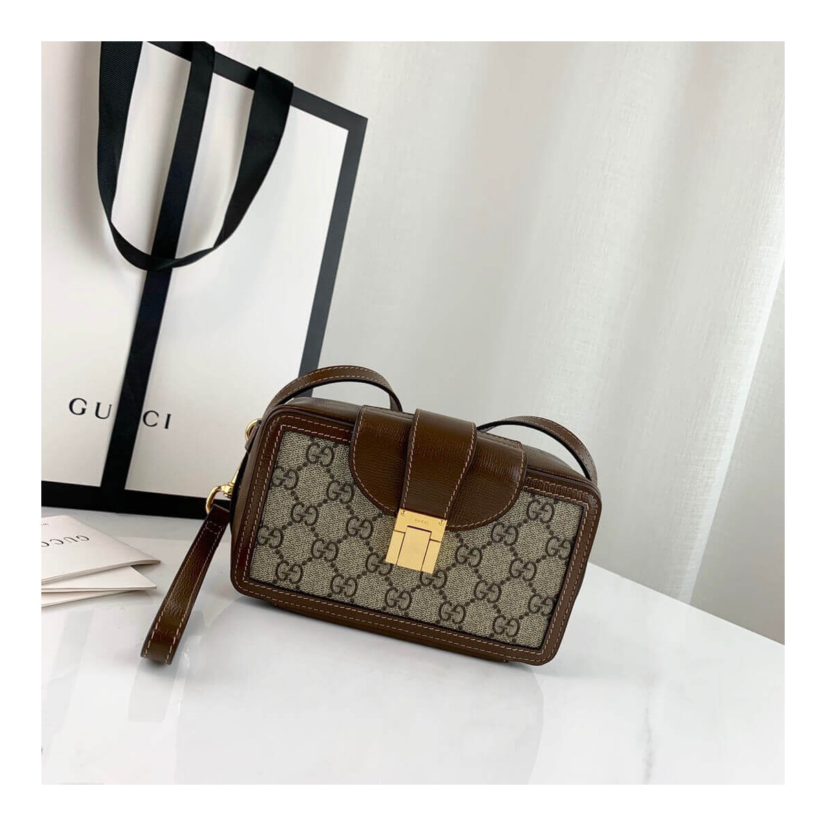 Gucci GG Mini Bag With Clasp Closure 614368