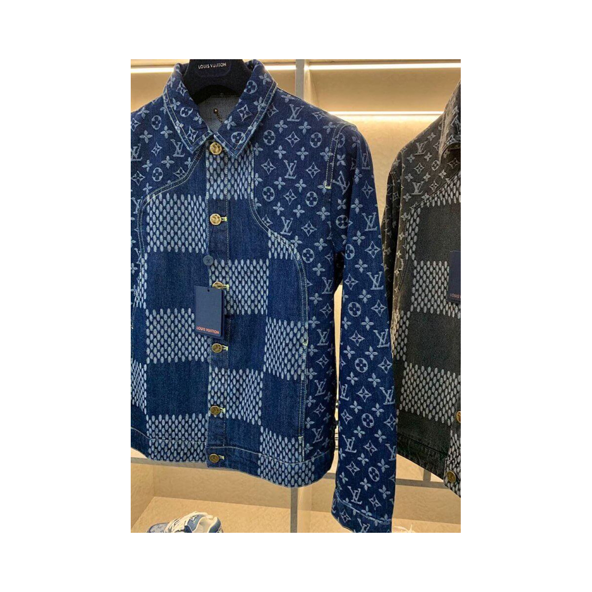 Louis Vuitton x Nigo Damier Giant Rib Jacket 1A7XBV