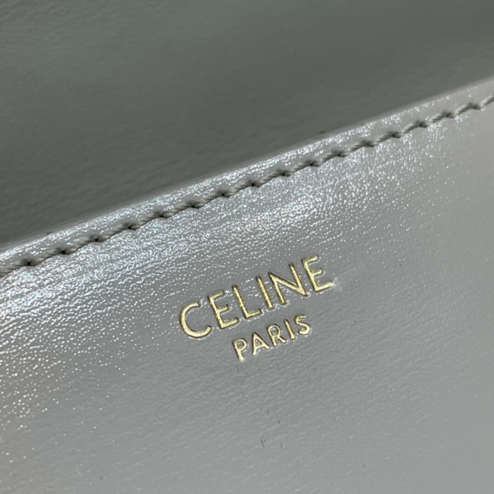 Celine Chain Shoulder Bag Claude In Shiny Calfskin 197993