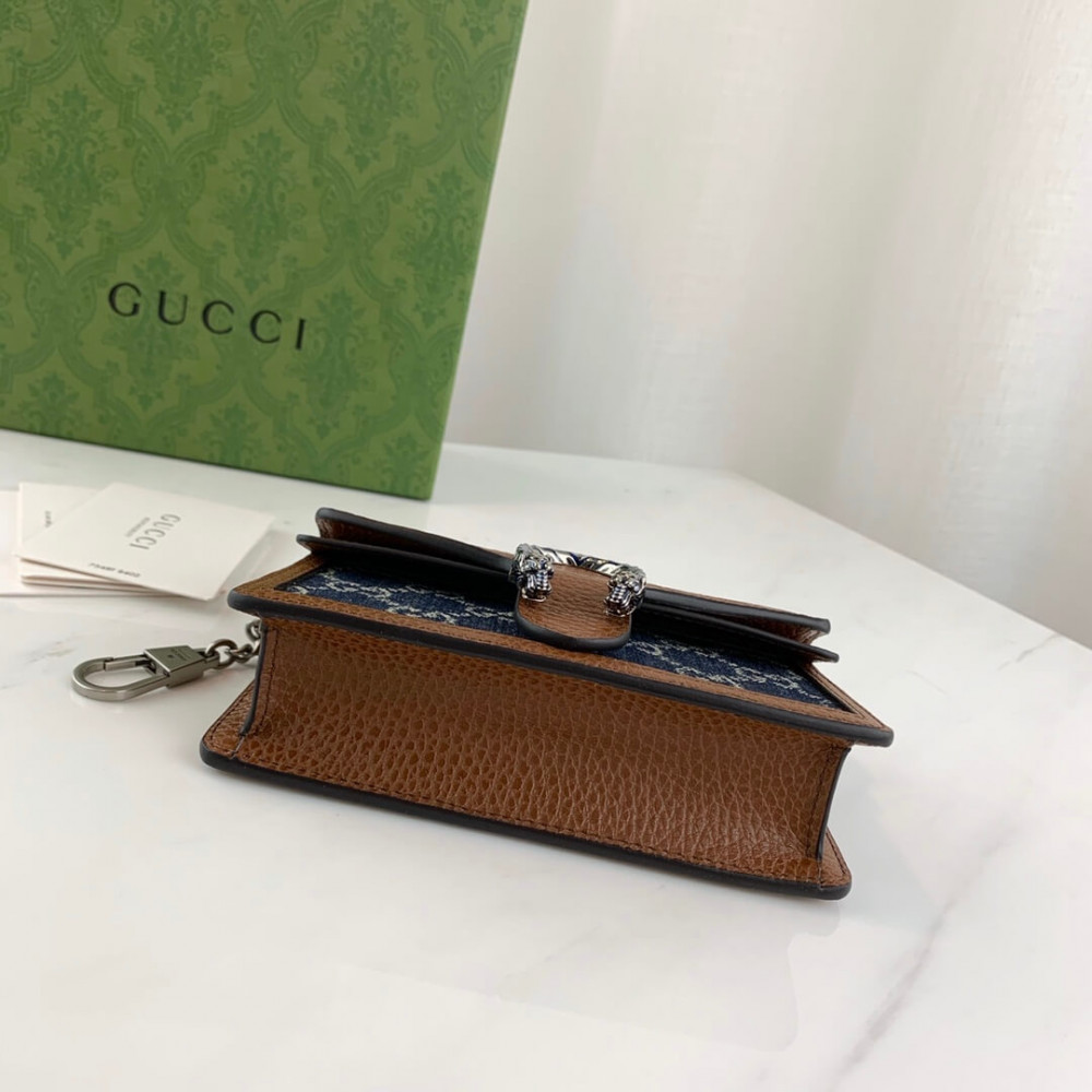 Gucci Dionysus Super Mini Bag 476432 in Denim