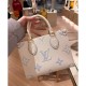 Louis Vuitton OnTheGo PM M46833 Latte Candy Blue