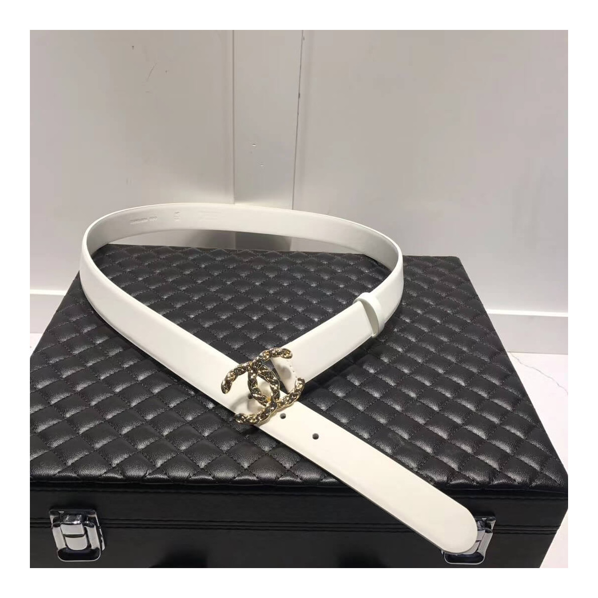 Chanel CC Logo Buckle Belt 6608