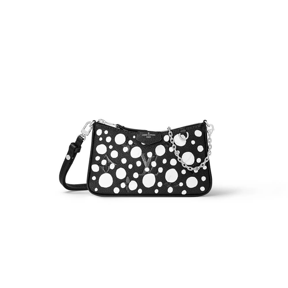 LV x YK Easy Pouch On Strap M81908 Black/White