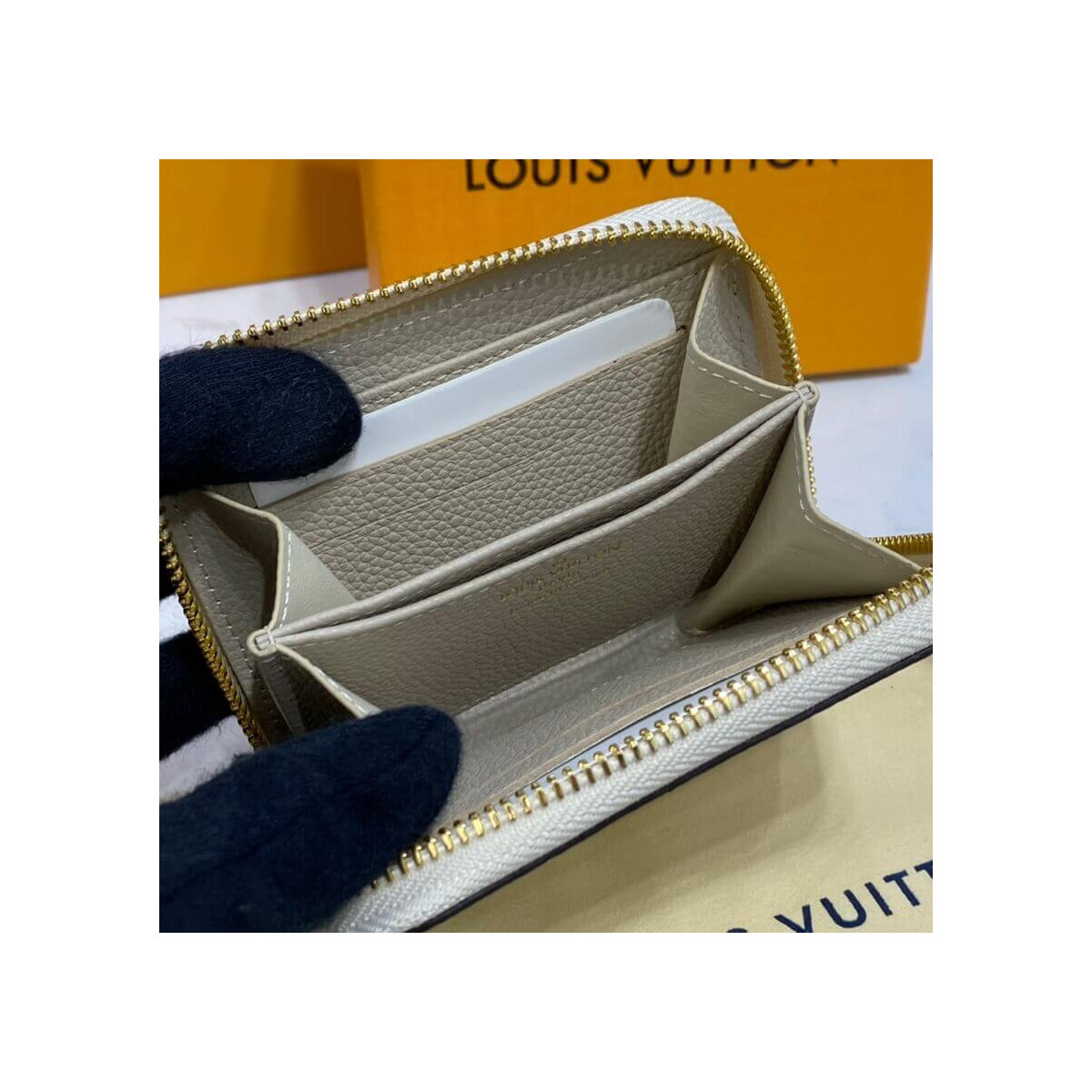 Louis Vuitton Lockme Zippy Coin Purse M80099 M80100