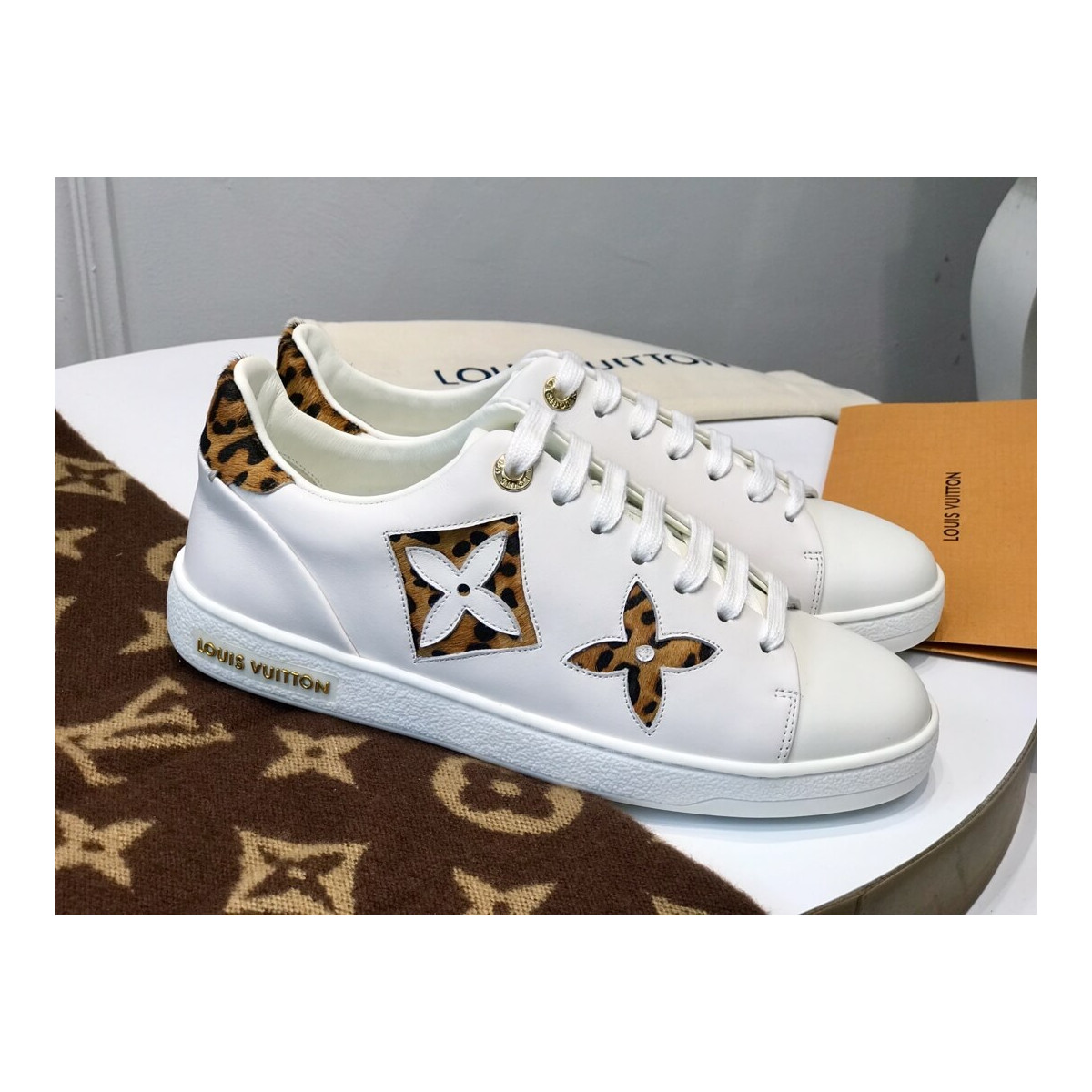 Louis Vuitton Monogram Jungle Frontrow Sneaker 1A5NQ4