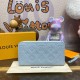 Louis Vuitton Monogram Empreinte Zippy Wallet M83225 Blue Hour