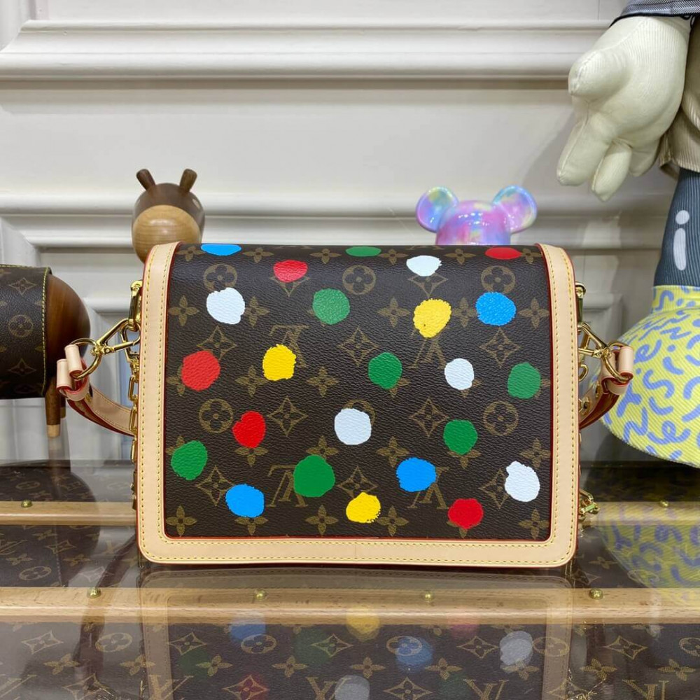 Louis Vuitton Yayoi Kusama Dauphine MM M46432