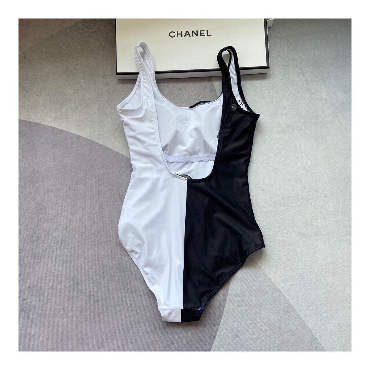 Chanel CC Logo One Piece Swimsuit P62754