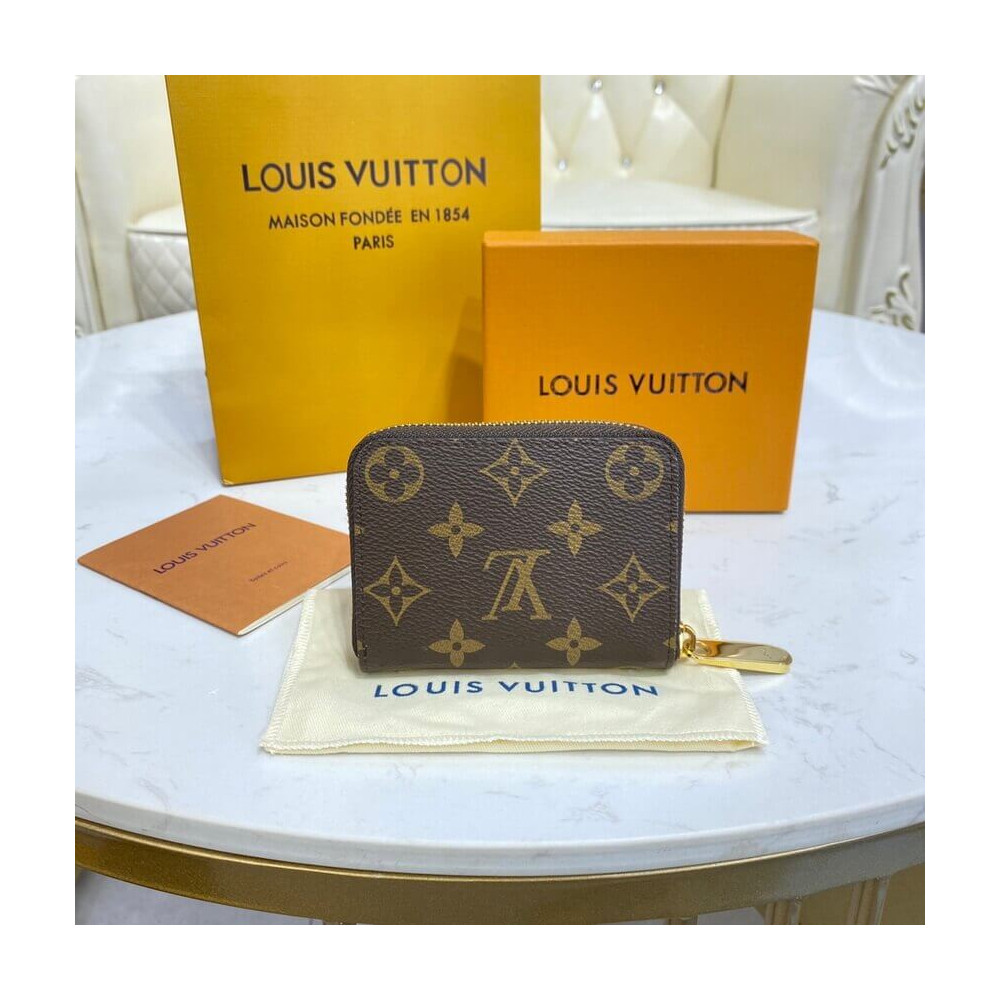 Louis Vuitton Monogram Canvas Zippy Coin Purse M80865