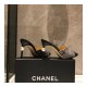 Chanel CC Tweed Pearl Mules G383421