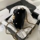 Chanel Kelly Clutch with Chain AP3435 Shiny Aged Calfskin