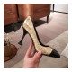 Chanel Crocodile Patent Pumps G35827