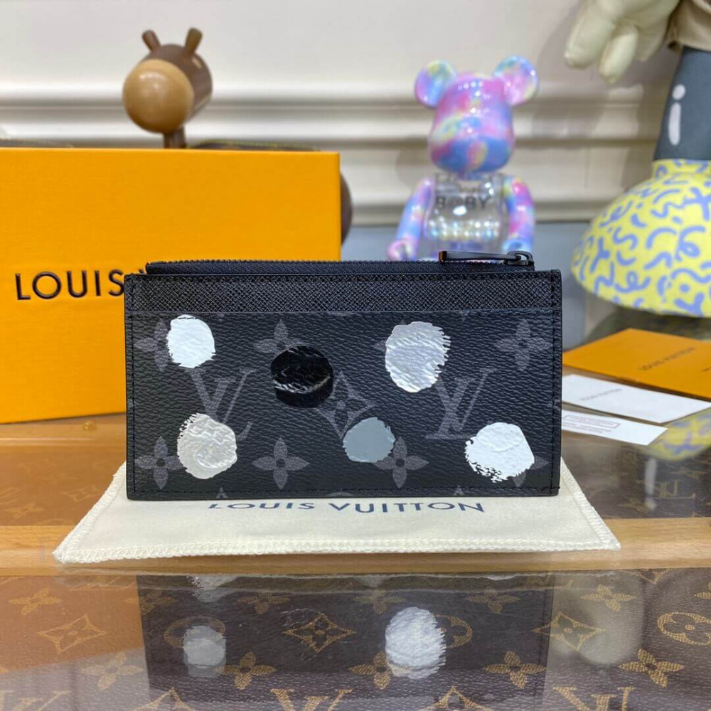 Louis Vuttion Yayoi Kusama Coin Card Holder M81930