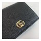 Gucci Leather Card Case Wallet 456126