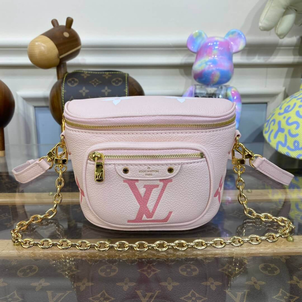 Louis Vuitton Monogram Empreinte Mini Bumbag M82347