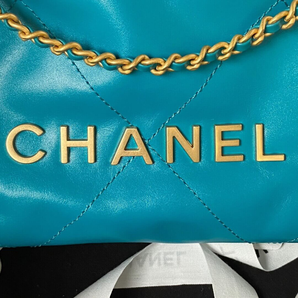 Chanel 22 Mini Bag in Shiny Calfskin AS3980