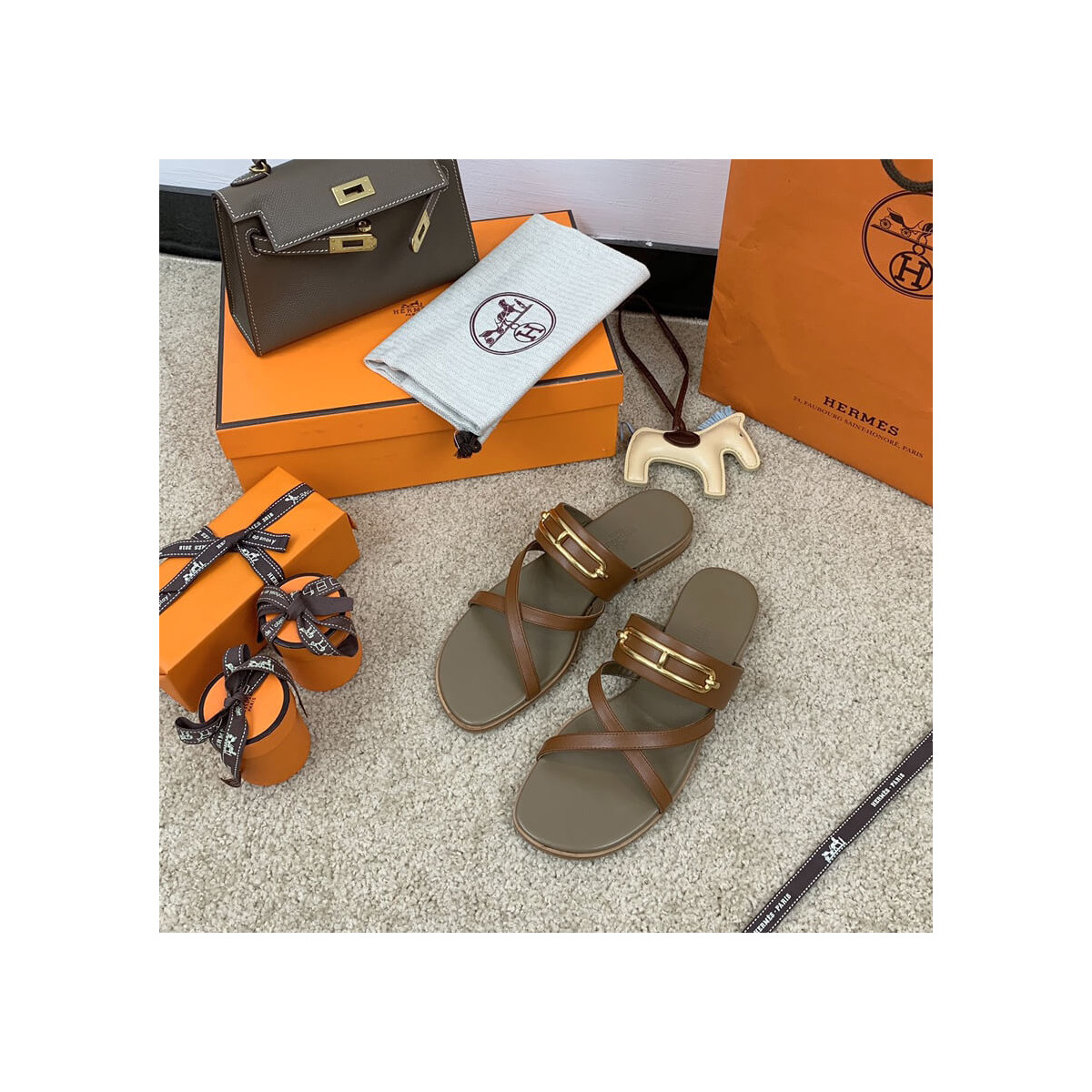 Hermes Claire Sandal H211039