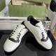 Gucci MAC80 Interlocking G Leather Sneakers White/Black 747914