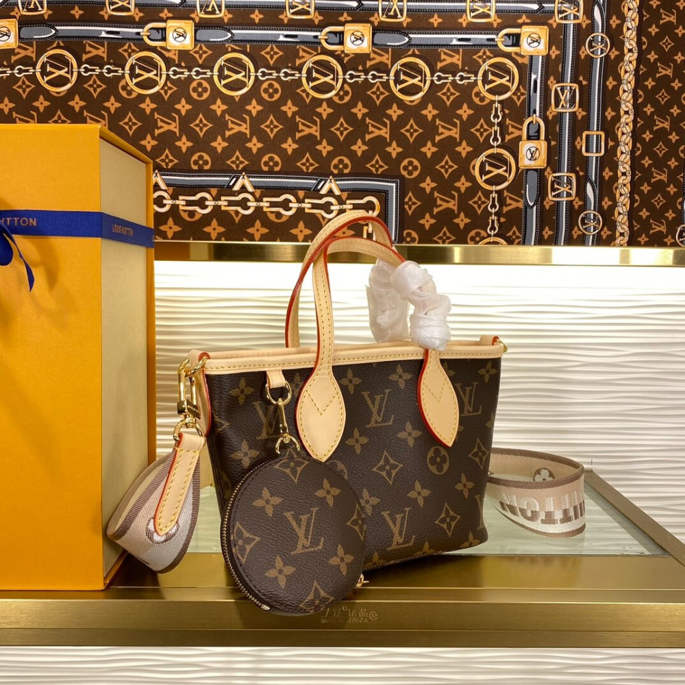 Louis Vuitton Monogram Canvas Neverfull BB M46785 M46786