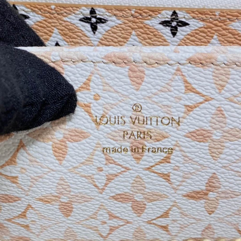 Louis Vuitton Monogram Flower Patterns Zippy Wallet M82384 M82385