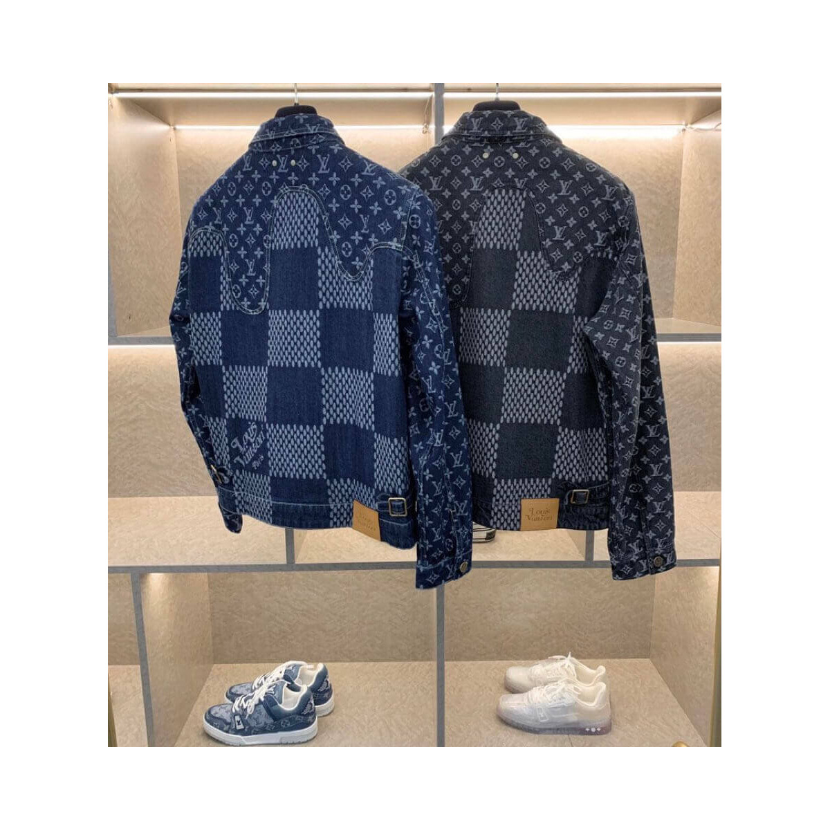 Louis Vuitton x Nigo Damier Giant Rib Jacket 1A7XBV