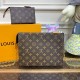 Louis Vuitton Monogram Canvas Toiletry Pouch On Chain M81412