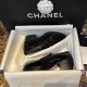 Chanel Patent Calfskin Heart CC 50mm Loafers G39697 Black