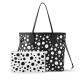 Louis Vuttion Yayoi Kusama Neverfull MM M46390 Black/White