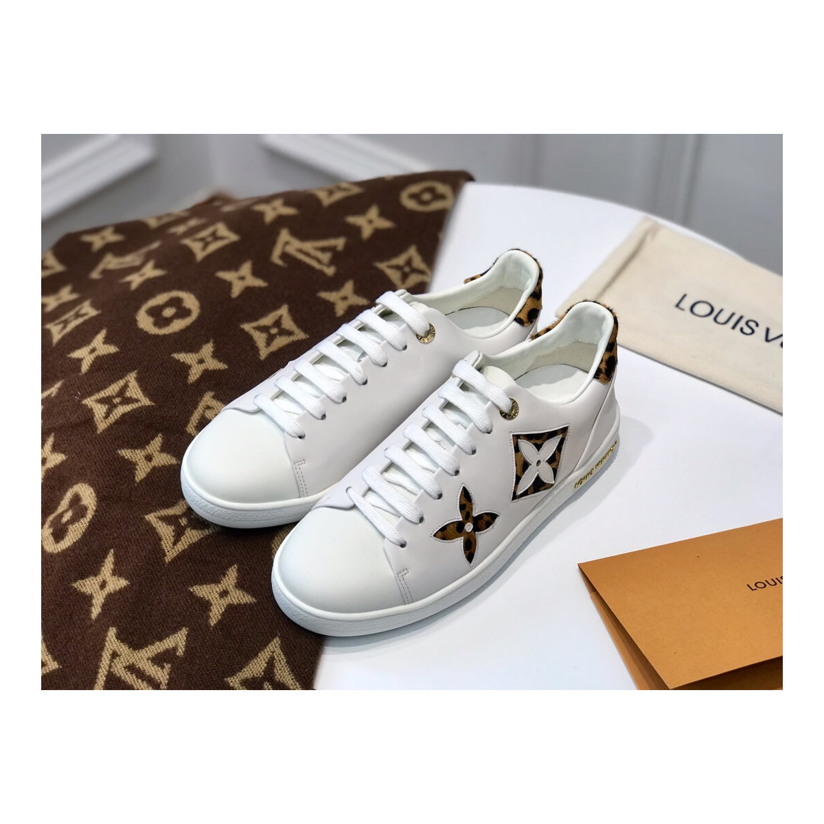 Louis Vuitton Monogram Jungle Frontrow Sneaker 1A5NQ4