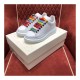 Alexander McQueen Oversized Sneaker With Rainbow Laces 5537