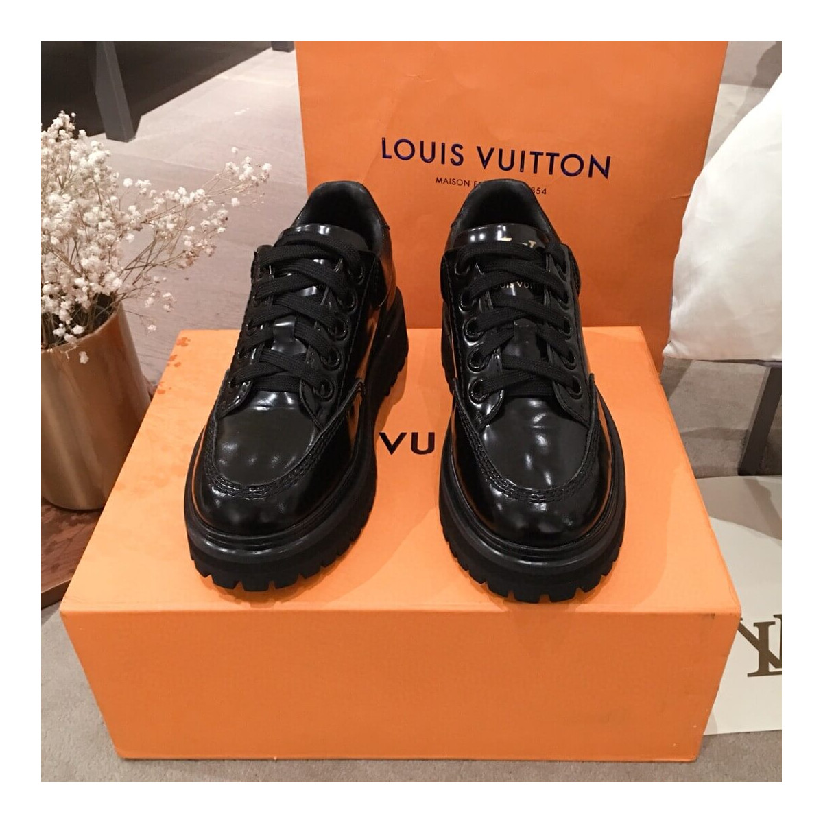 Louis Vuitton Beverly Hills Sneaker 1A46OW Black