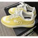 Chanel Fabric Runners Trainers Sneakers G37488 Yellow White